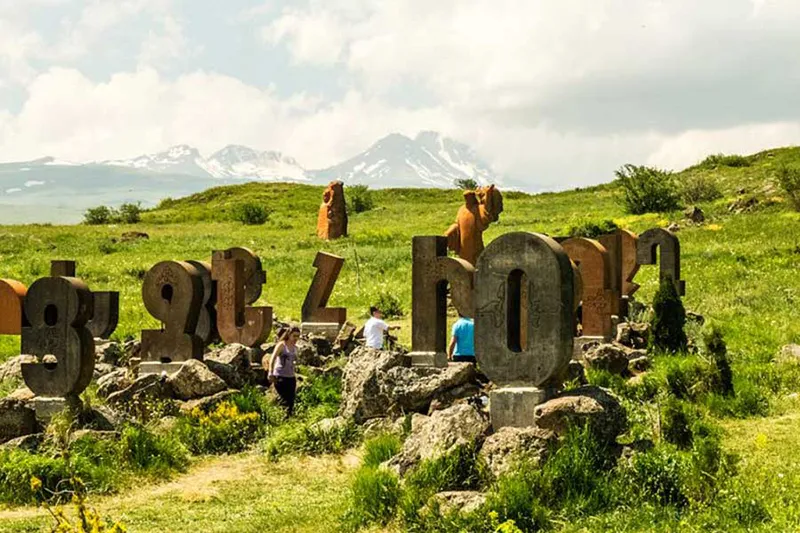 Armenian Alphabet Monument